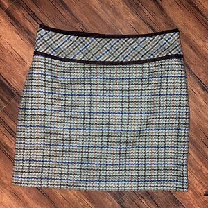 Vintage Outback Red Acrylic Wool Blend Mini Skirt Size 0